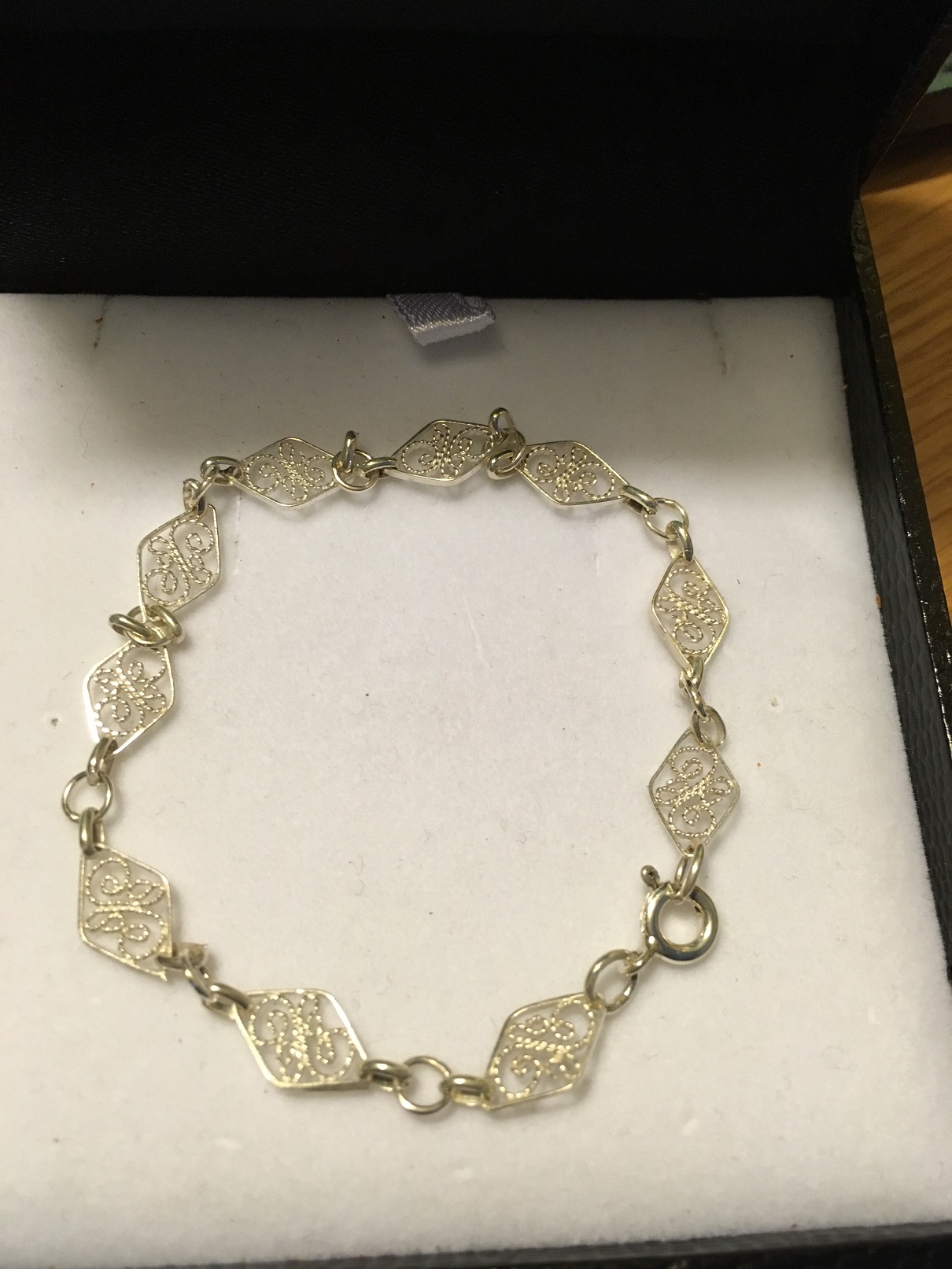 artisan silver bracelet